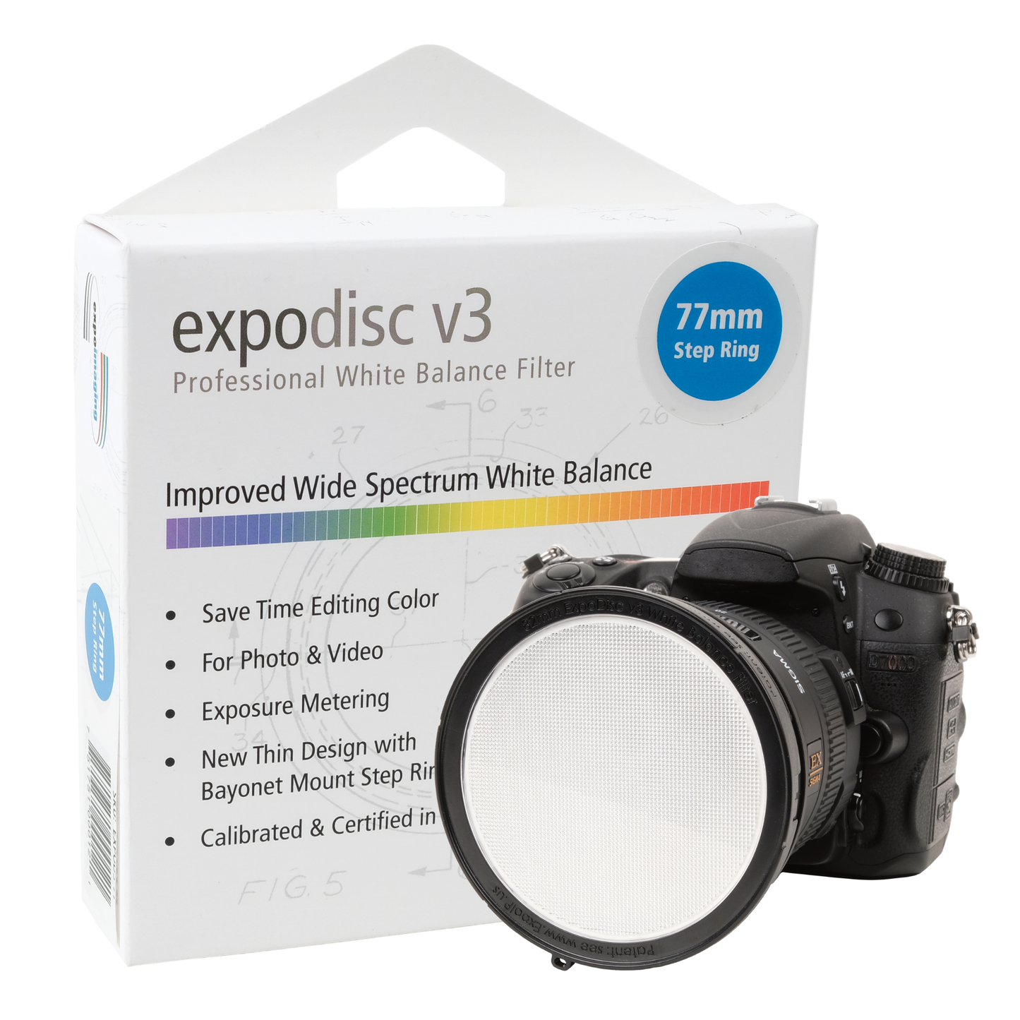 ExpoDisc v3 Professional White Balance Filter