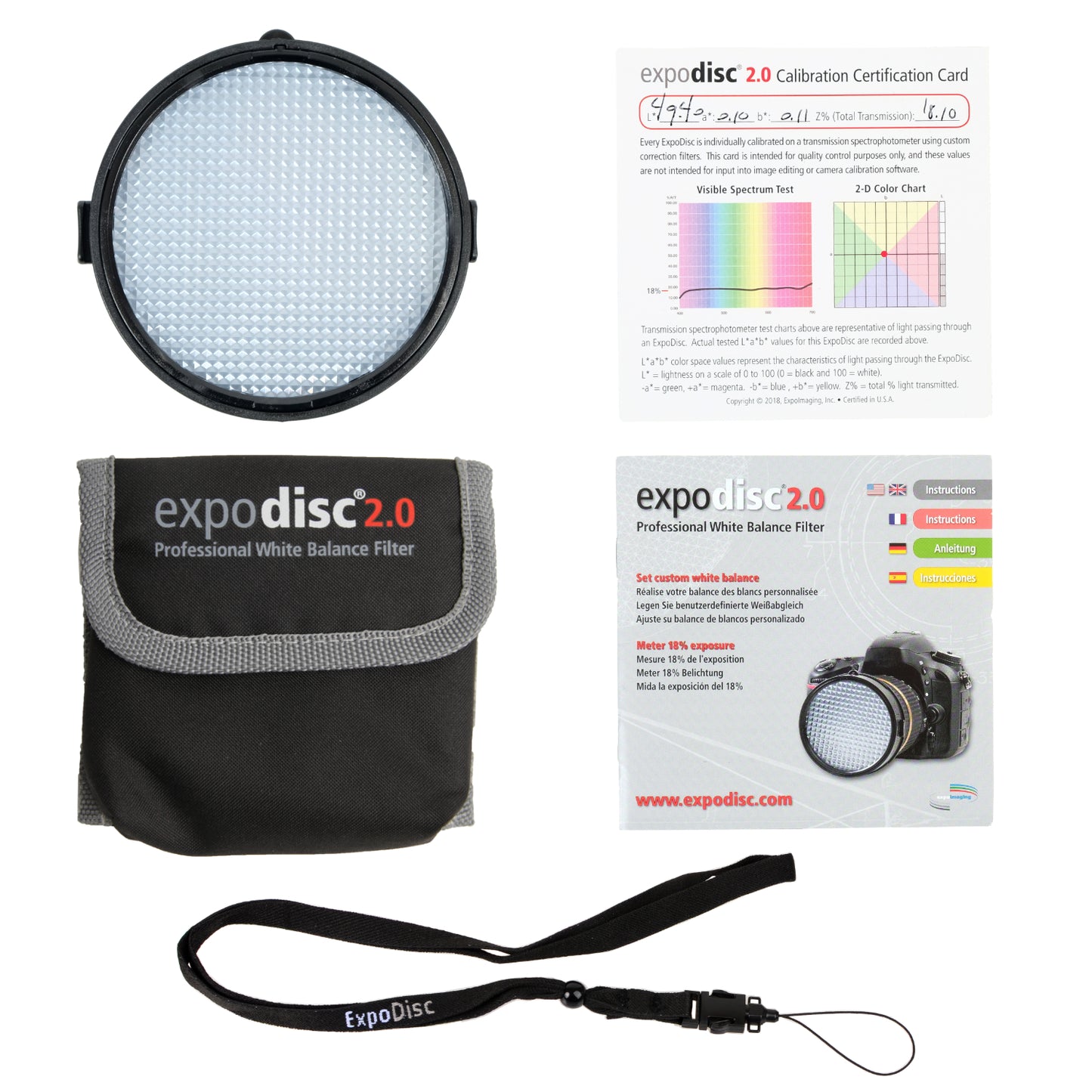ExpoDisc 2.0 - Professional White Balance Filter
